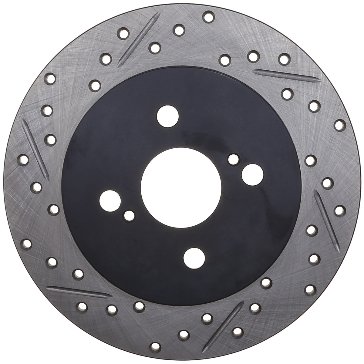 StopTech Sport Drilled/Slotted Brake Rotor; Rear Right