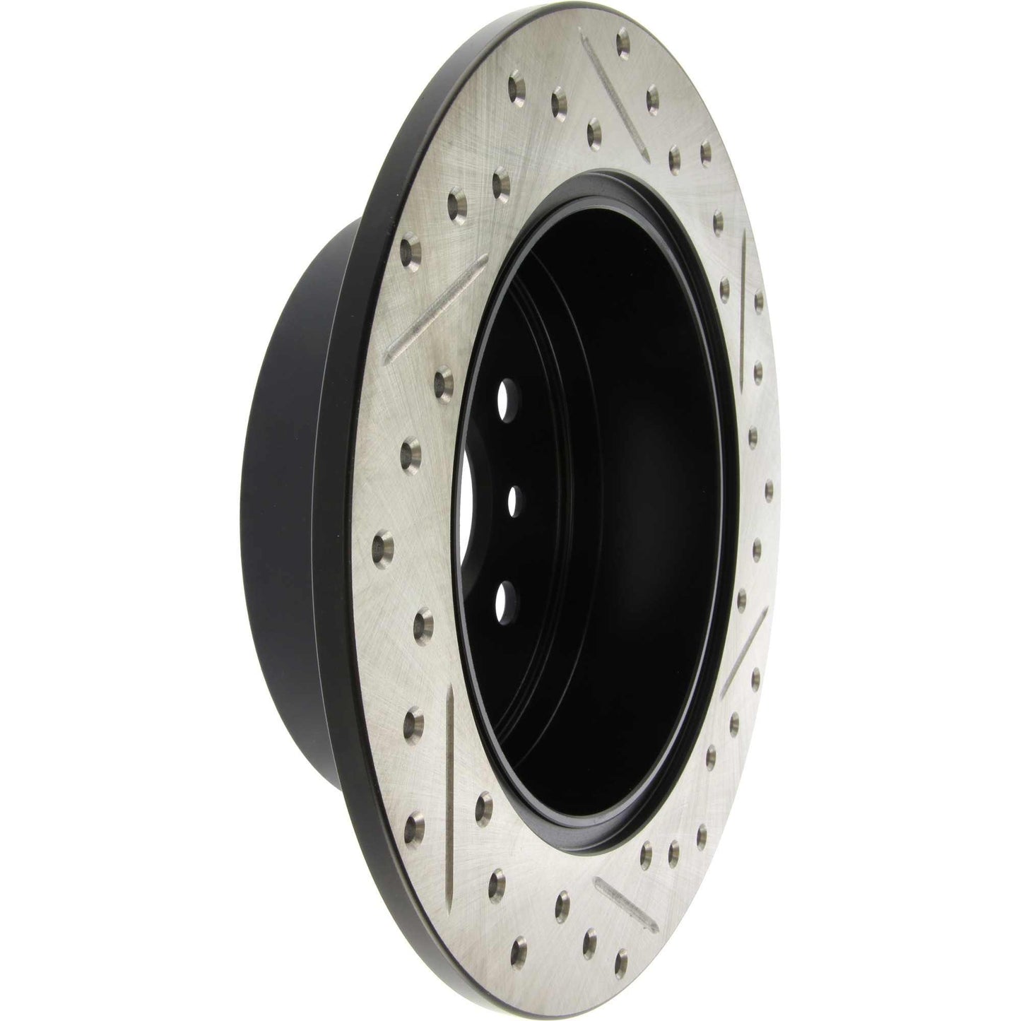 StopTech Sport Drilled/Slotted Brake Rotor; Rear Right