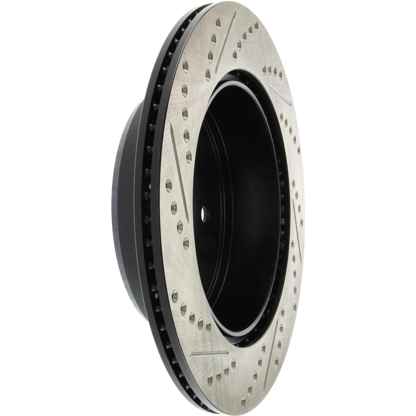 StopTech Slotted & Drilled Sport Brake Rotor Left Rear 13-14 Lexus GS300/350/400/430 127.44189L