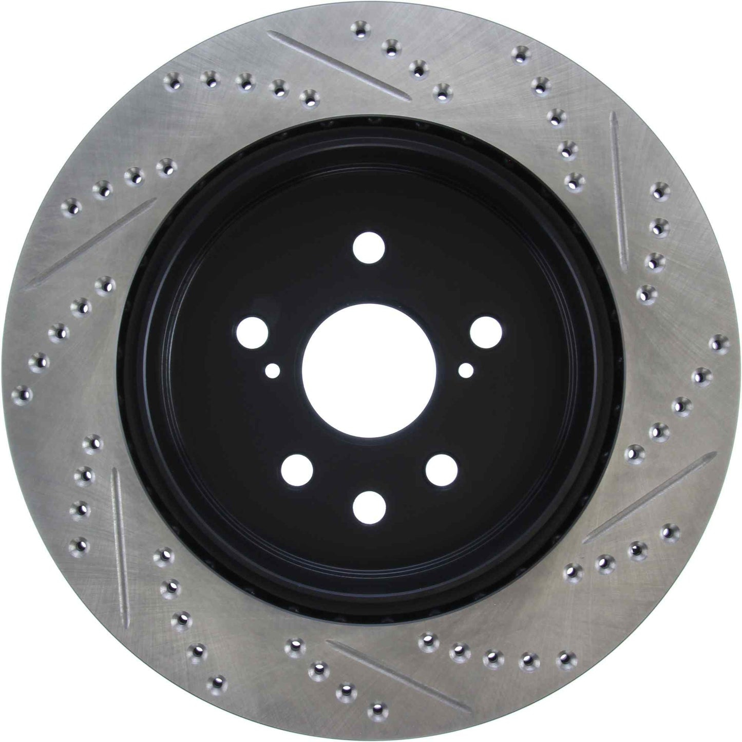 StopTech Slotted & Drilled Sport Brake Rotor Right Rear 13-14 Lexus GS300/350/400/430 127.44189R