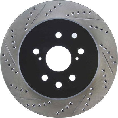 StopTech Slotted & Drilled Sport Brake Rotor Right Rear 13-14 Lexus GS300/350/400/430 127.44189R