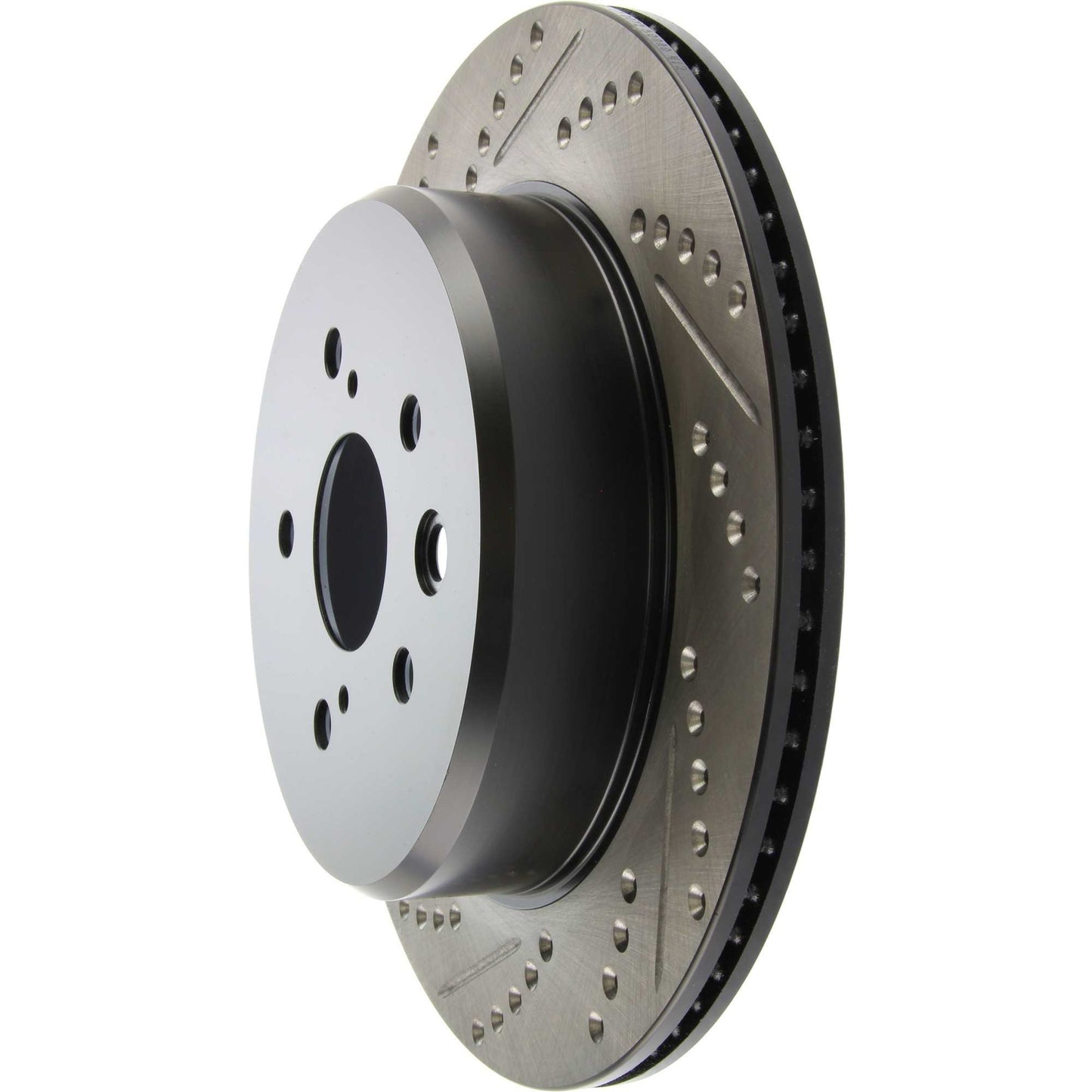 StopTech Slotted & Drilled Sport Brake Rotor Right Rear 13-14 Lexus GS300/350/400/430 127.44189R