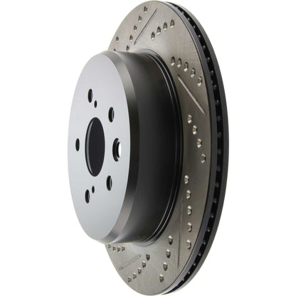 StopTech Slotted & Drilled Sport Brake Rotor Right Rear 13-14 Lexus GS300/350/400/430 127.44189R