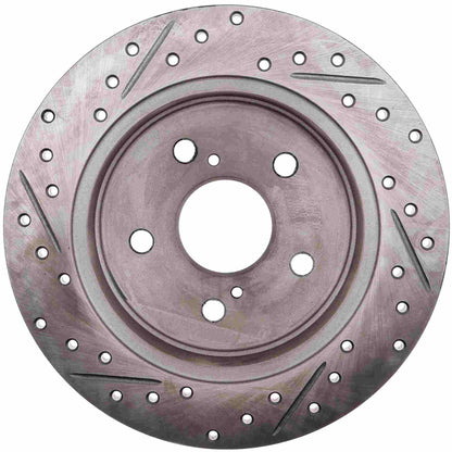 StopTech Sport Drilled & Slotted Rotor - Rear Left 127.44195L
