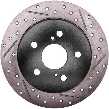 StopTech Sport Drilled & Slotted Rotor - Rear Left 127.44195L