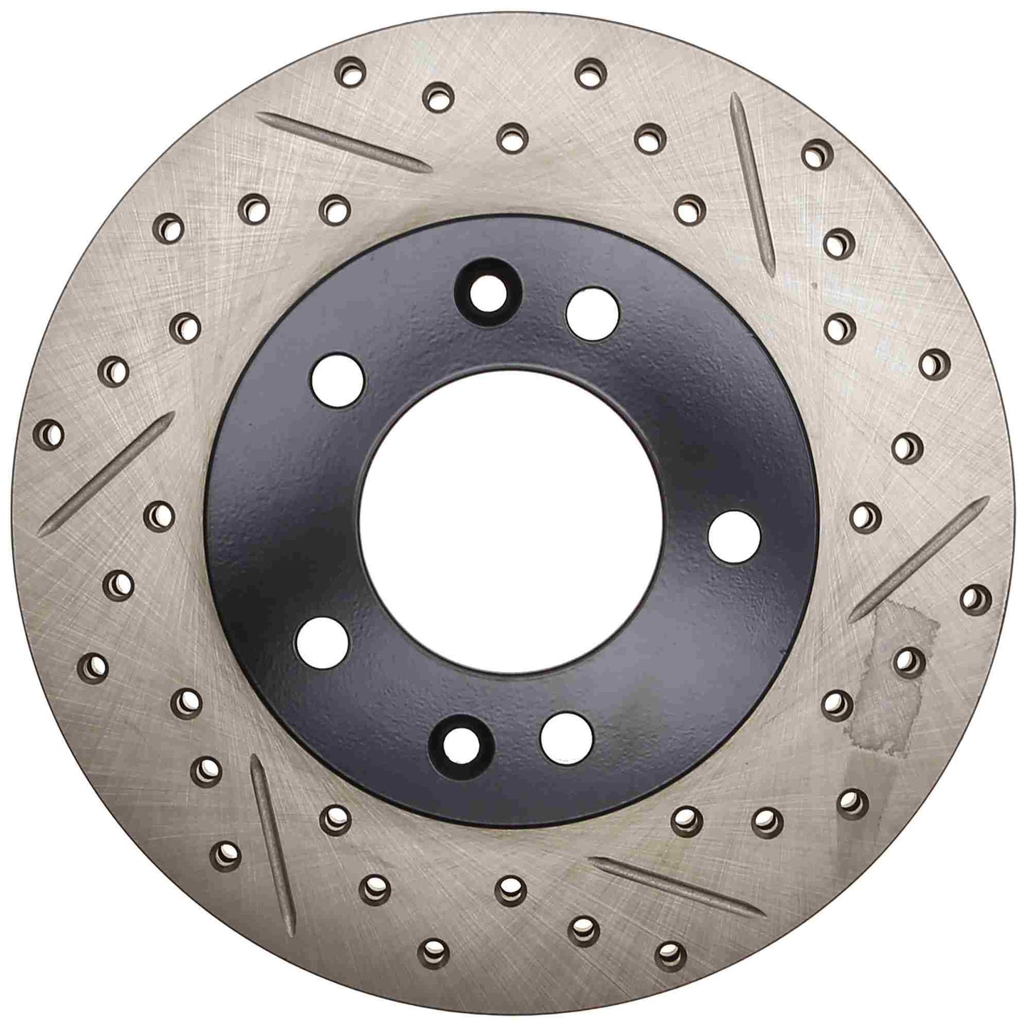 StopTech 89-92 Mazda RX-7 Slotted & Drilled Left Front Rotor 127.45022L