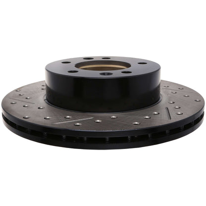 StopTech 89-92 Mazda RX-7 Slotted & Drilled Right Front Rotor 127.45022R