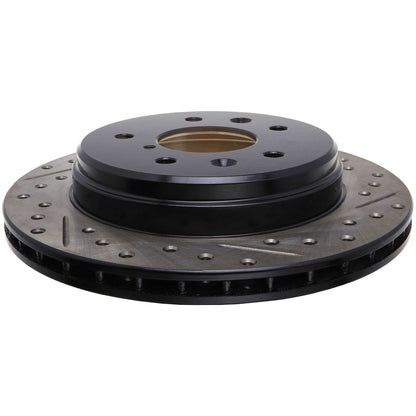 StopTech 86-92 Mazda RX-7 Slotted & Drilled Left Rear Rotor 127.45024L