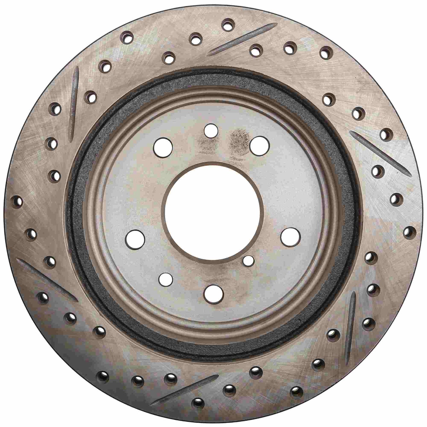 StopTech 86-92 Mazda RX-7 Slotted & Drilled Left Rear Rotor 127.45024L