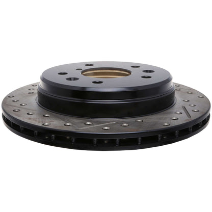 StopTech 86-92 Mazda RX-7 Slotted & Drilled Right Rear Rotor 127.45024R