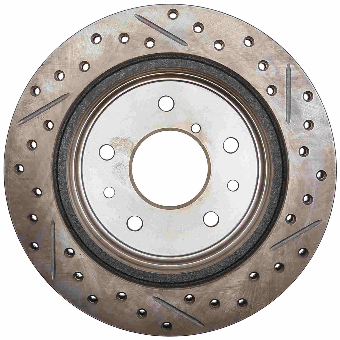 StopTech 86-92 Mazda RX-7 Slotted & Drilled Right Rear Rotor 127.45024R
