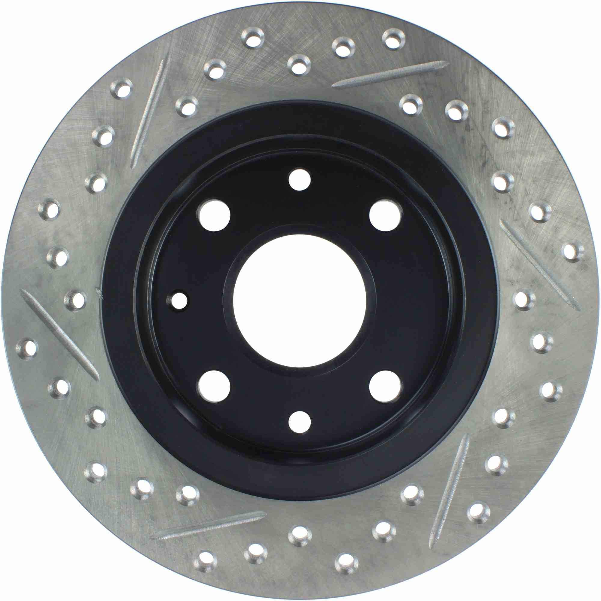 StopTech 90-93 Mazda Miata Sportstop Cryo Drilled & Slotted Rotor - Rear Left 127.45035CL