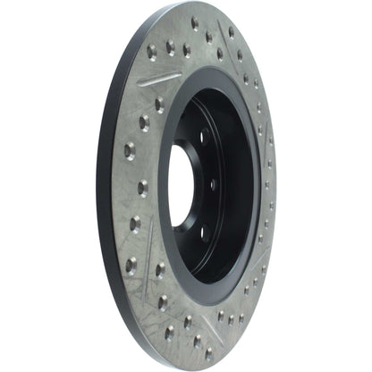 StopTech Sport Cryo Drilled/Slotted Brake Rotor; Rear Right