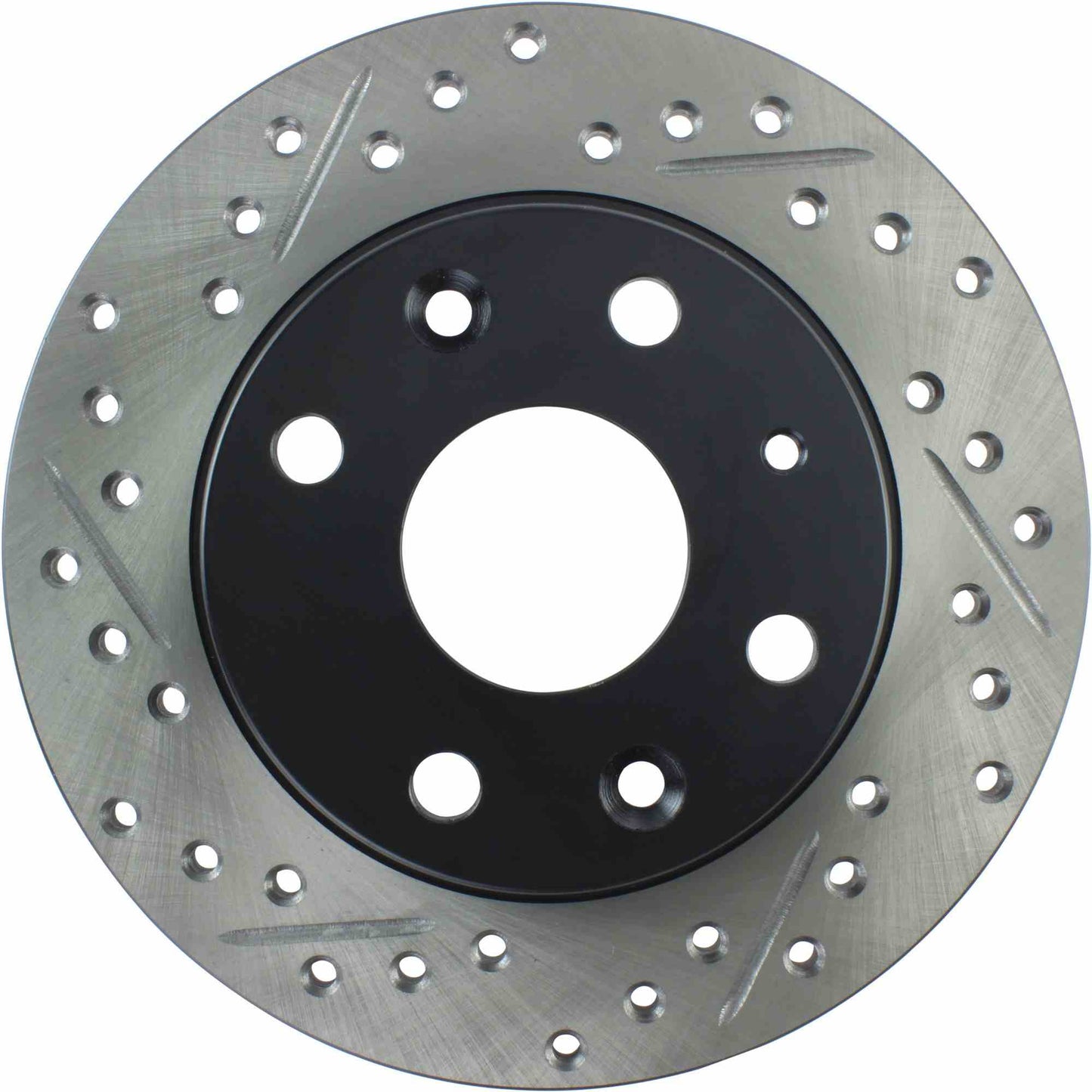 StopTech Sport Drilled/Slotted Brake Rotor; Rear Right