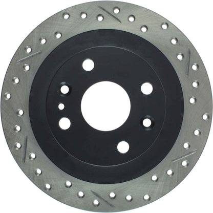 StopTech  Sport Drilled/Slotted Brake Rotor; Rear Left