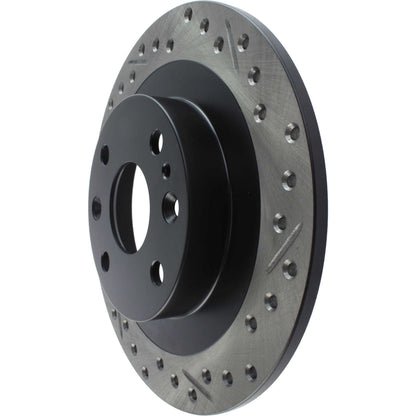 StopTech  Sport Drilled/Slotted Brake Rotor; Rear Left