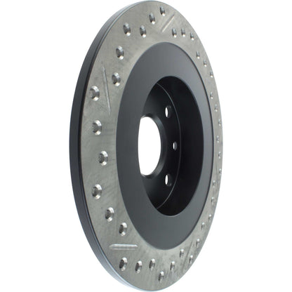 StopTech  Sport Drilled/Slotted Brake Rotor; Rear Left