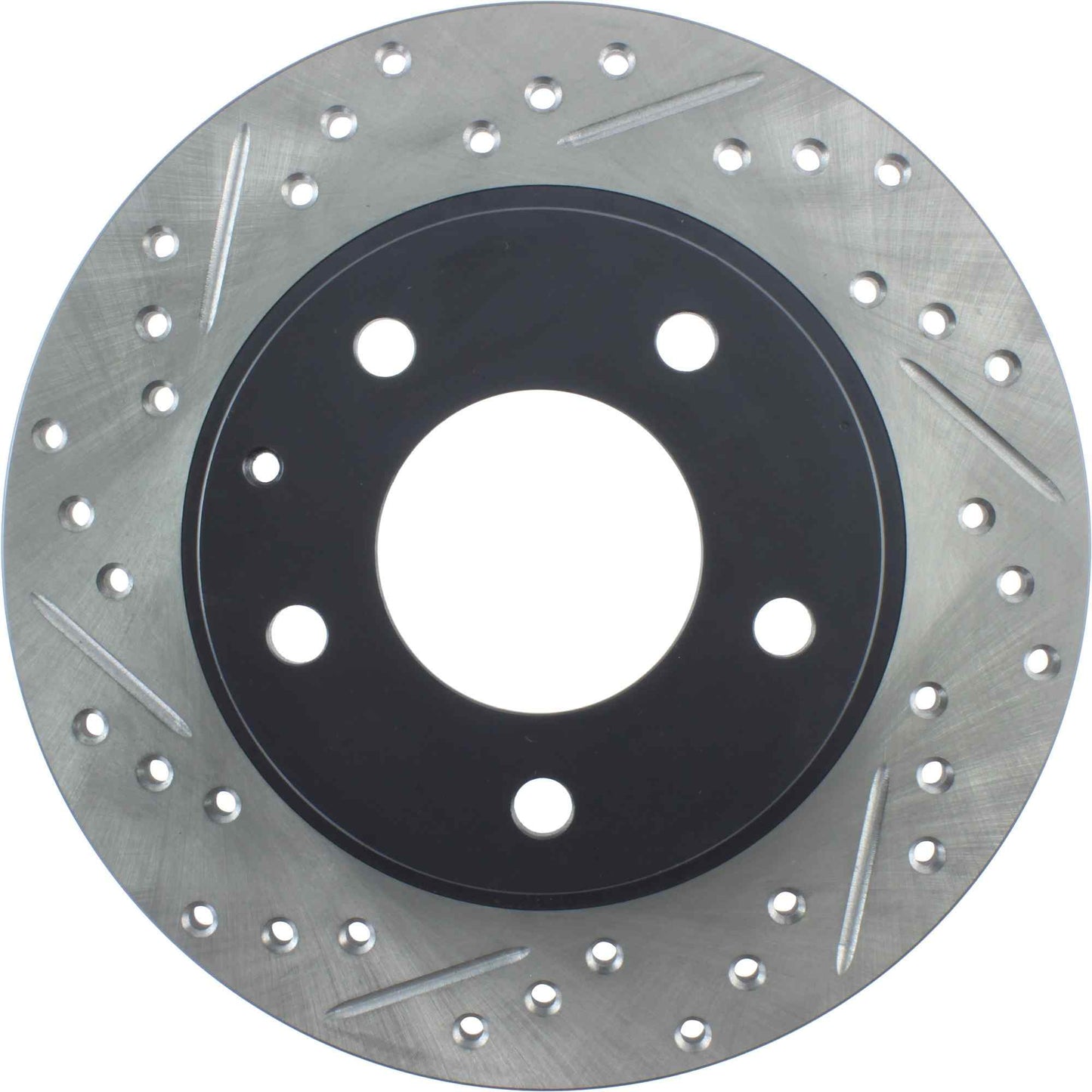 StopTech  Sport Drilled/Slotted Brake Rotor; Rear Right