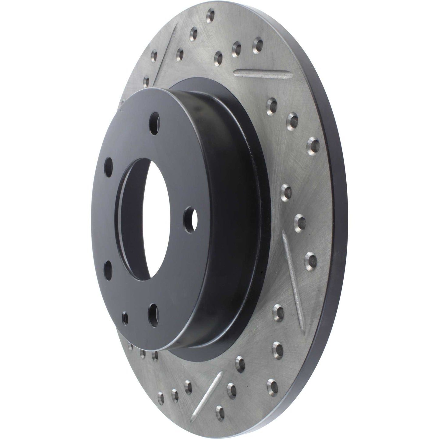 StopTech  Sport Drilled/Slotted Brake Rotor; Rear Right
