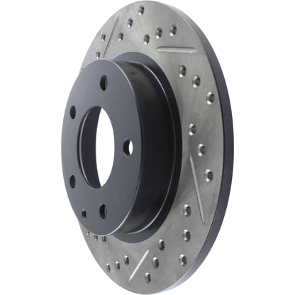 StopTech  Sport Drilled/Slotted Brake Rotor; Rear Right