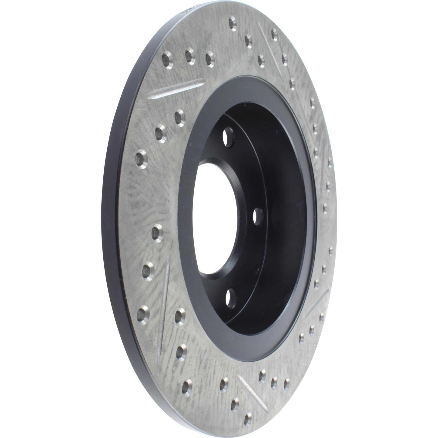 StopTech  Sport Drilled/Slotted Brake Rotor; Rear Right