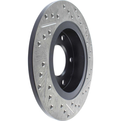 StopTech  Sport Drilled/Slotted Brake Rotor; Rear Right