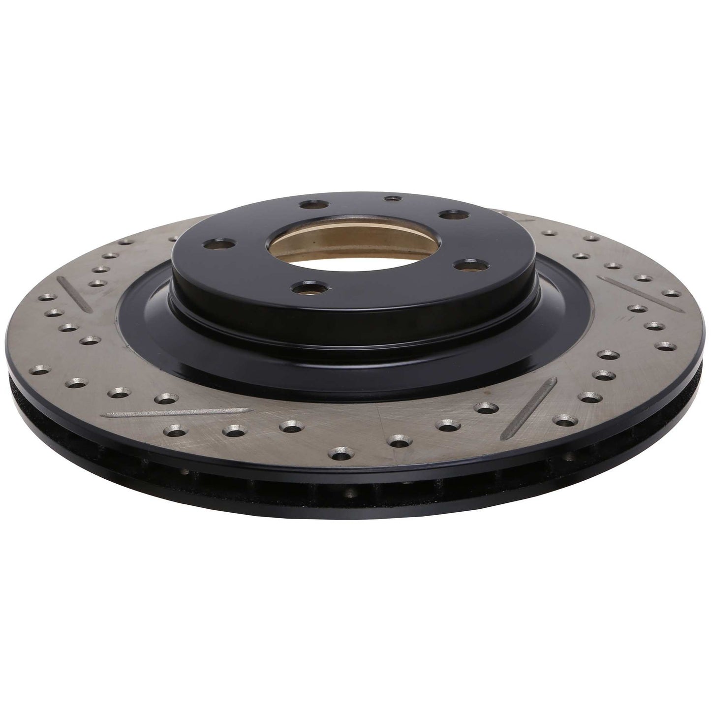 StopTech Slotted & Drilled Sport Brake Rotor 127.45052R