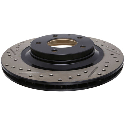StopTech Slotted & Drilled Sport Brake Rotor 127.45052R