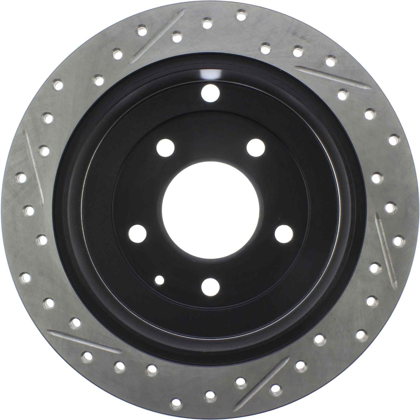 StopTech  Sport Drilled/Slotted Brake Rotor; Rear Left