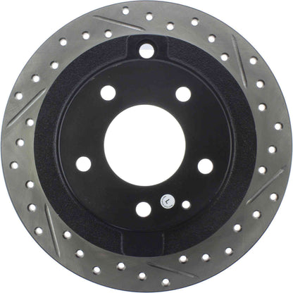 StopTech  Sport Drilled/Slotted Brake Rotor; Rear Left