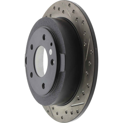 StopTech  Sport Drilled/Slotted Brake Rotor; Rear Left