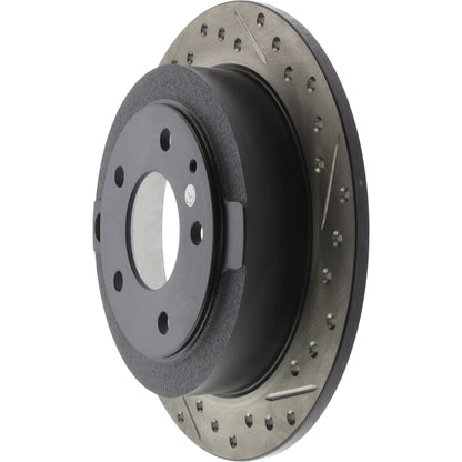 StopTech  Sport Drilled/Slotted Brake Rotor; Rear Left