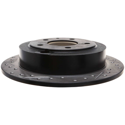 StopTech Sport Drilled/Slotted Brake Rotor; Rear Right