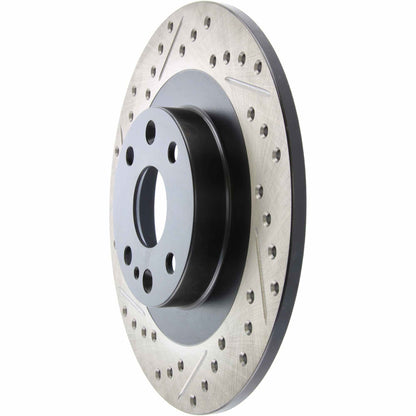 StopTech Sport Cryo Drilled/Slotted Brake Rotor; Rear Right