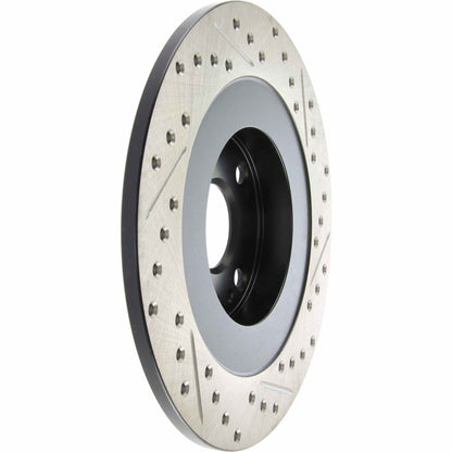 StopTech Sport Cryo Drilled/Slotted Brake Rotor; Rear Right