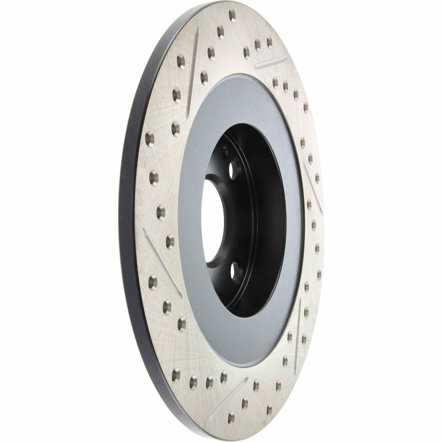 StopTech Sport Drilled/Slotted Brake Rotor; Rear Left