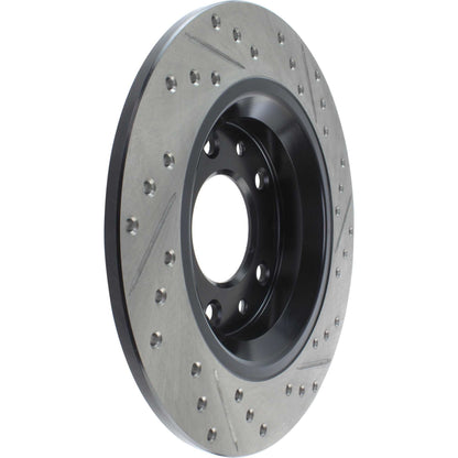 StopTech Sport Drilled/Slotted Brake Rotor; Rear Right