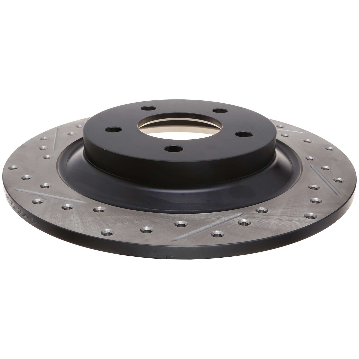 StopTech Sport Drilled/Slotted Brake Rotor; Rear Right