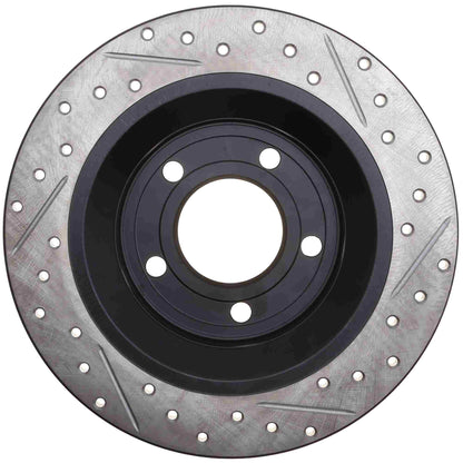 StopTech Sport Drilled/Slotted Brake Rotor; Rear Right