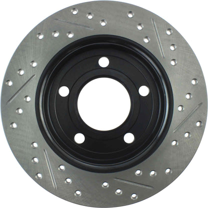 StopTech  Sport Cryo Drilled/Slotted Brake Rotor; Rear Right