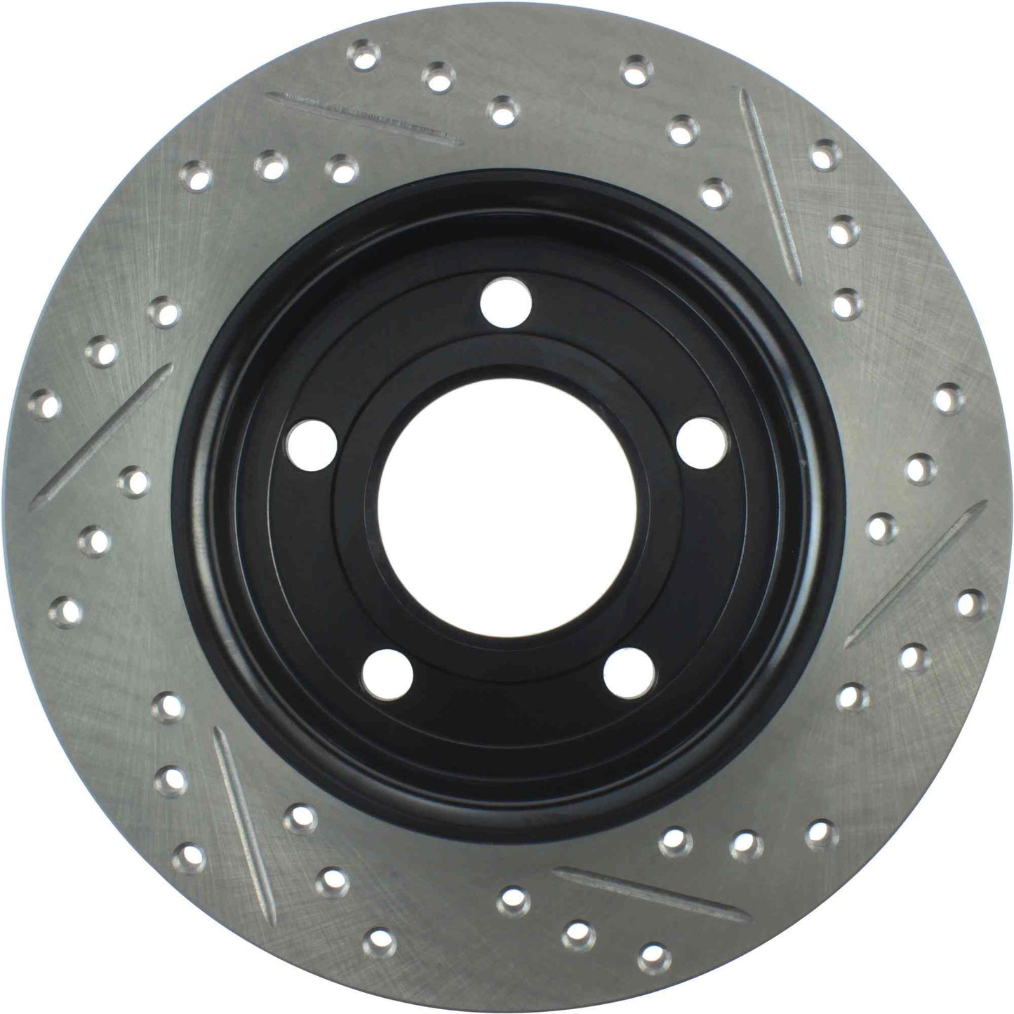 StopTech Sport Drilled/Slotted Brake Rotor; Rear Right