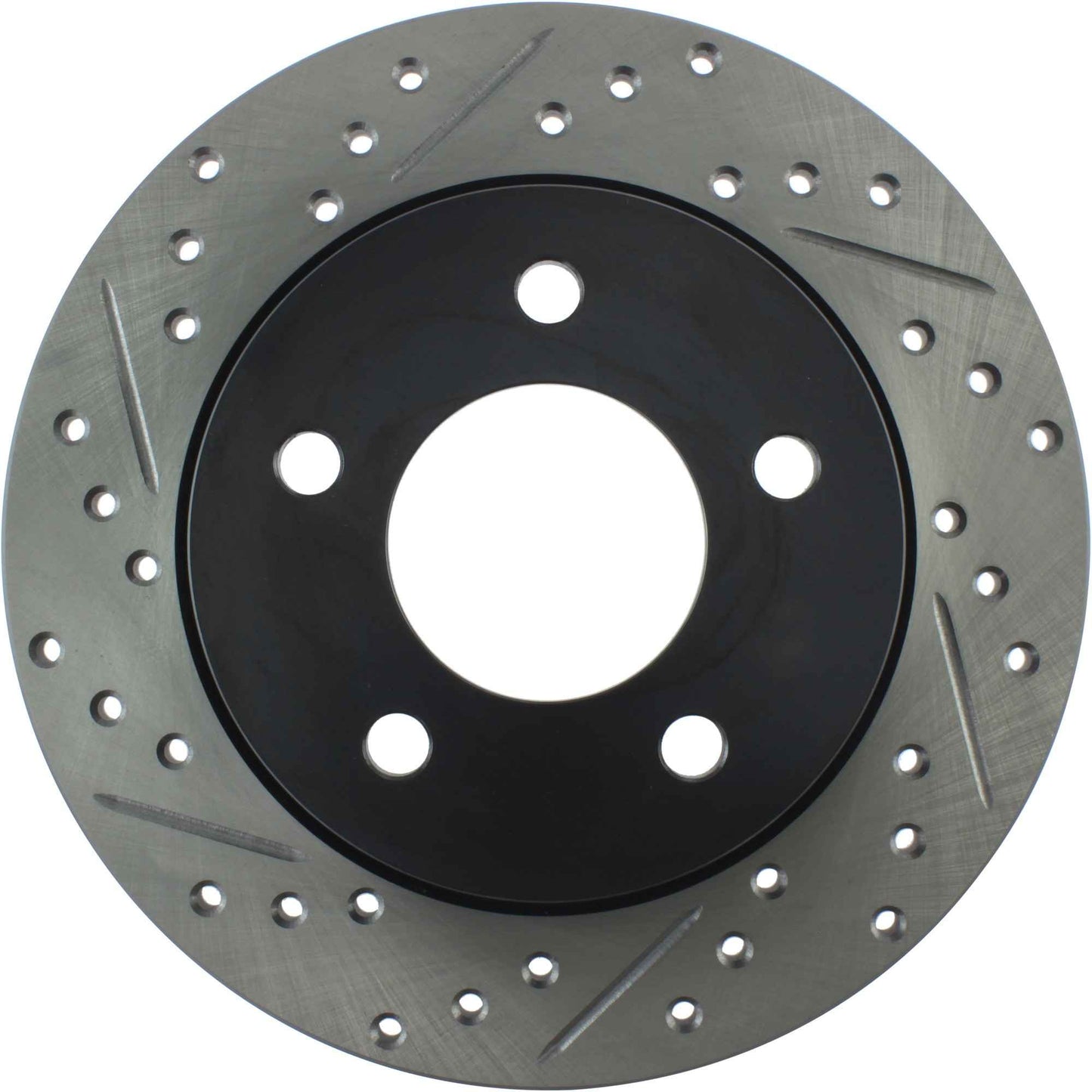 StopTech Sport Drilled/Slotted Brake Rotor; Rear Right