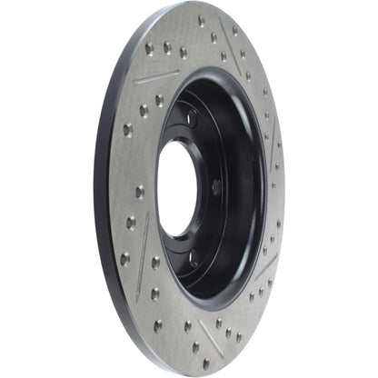 StopTech Sport Drilled/Slotted Brake Rotor; Rear Right