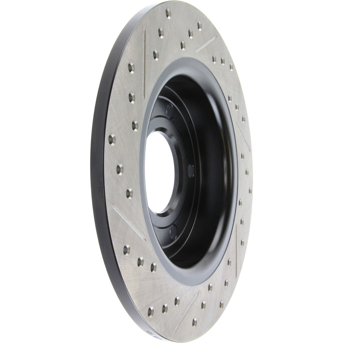 StopTech Sport Drilled/Slotted Brake Rotor; Rear Left