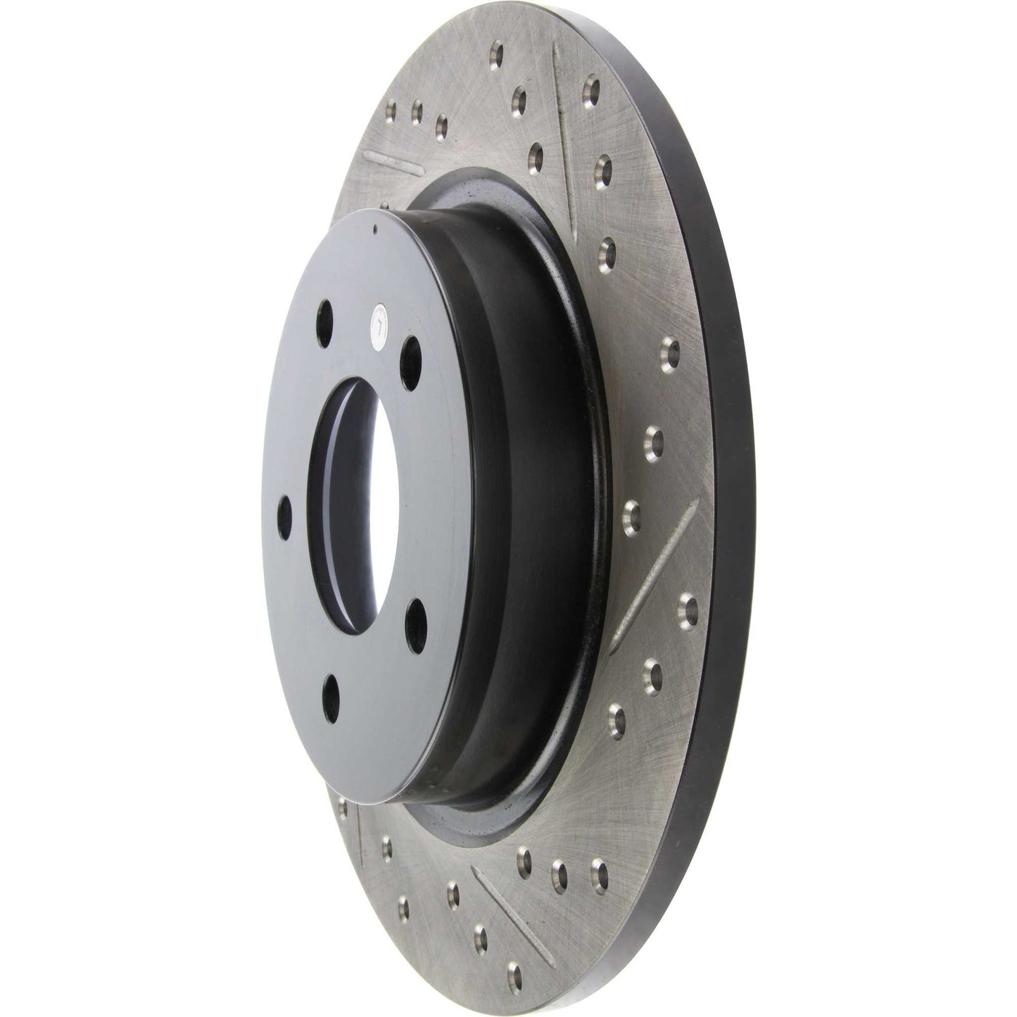 StopTech Sport Drilled/Slotted Brake Rotor; Rear Left