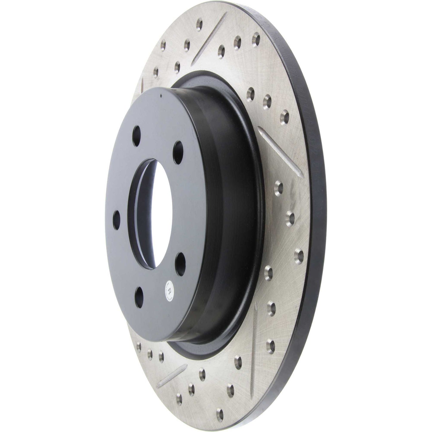 StopTech Sport Drilled/Slotted Brake Rotor; Rear Right