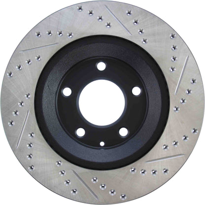 StopTech Sport Cryo Drilled/Slotted Brake Rotor; Rear Right