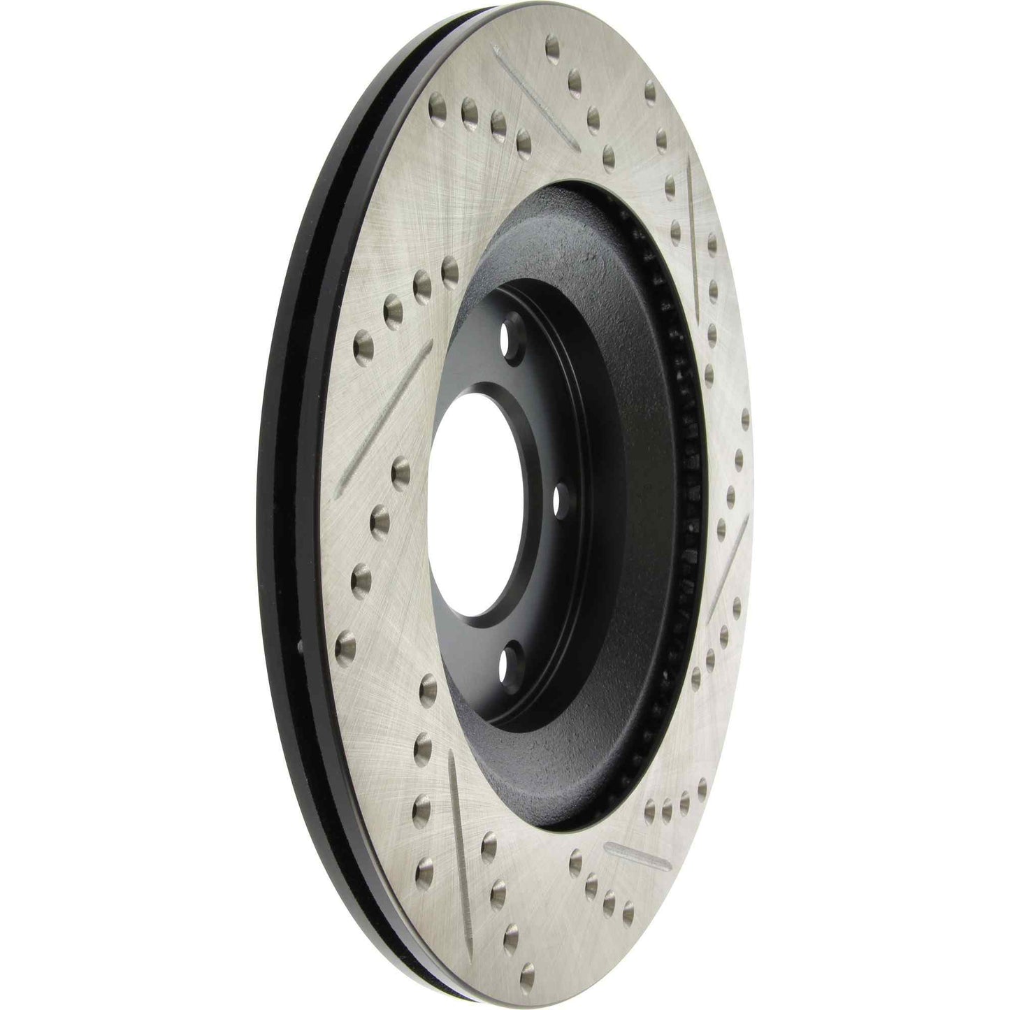 StopTech Sport Drilled/Slotted Brake Rotor; Rear Right