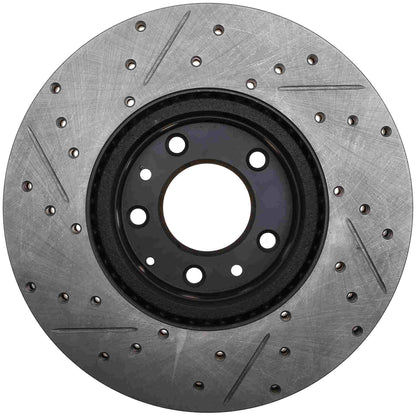 StopTech 06-07 Mazda6 Slotted & Drilled Left Front Rotor 127.45073L
