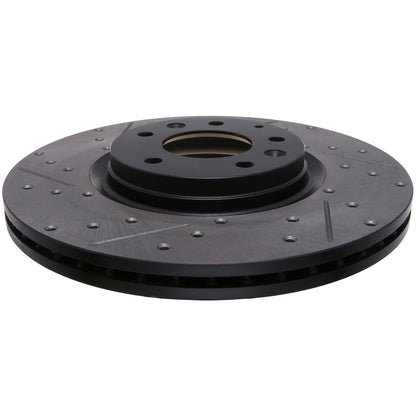 StopTech 06-07 Mazda6 Slotted & Drilled Right Front Rotor 127.45073R